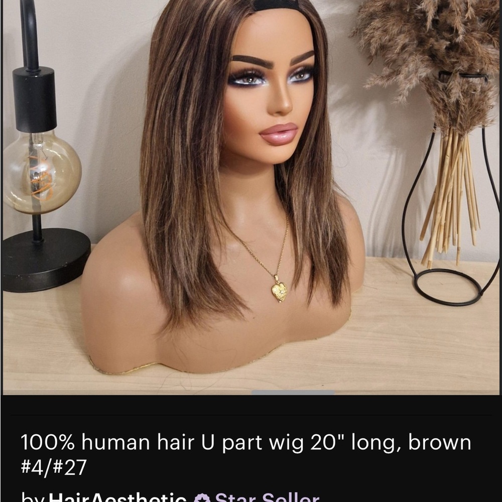 U part Wig from Etsy shop: HairAesthetic.